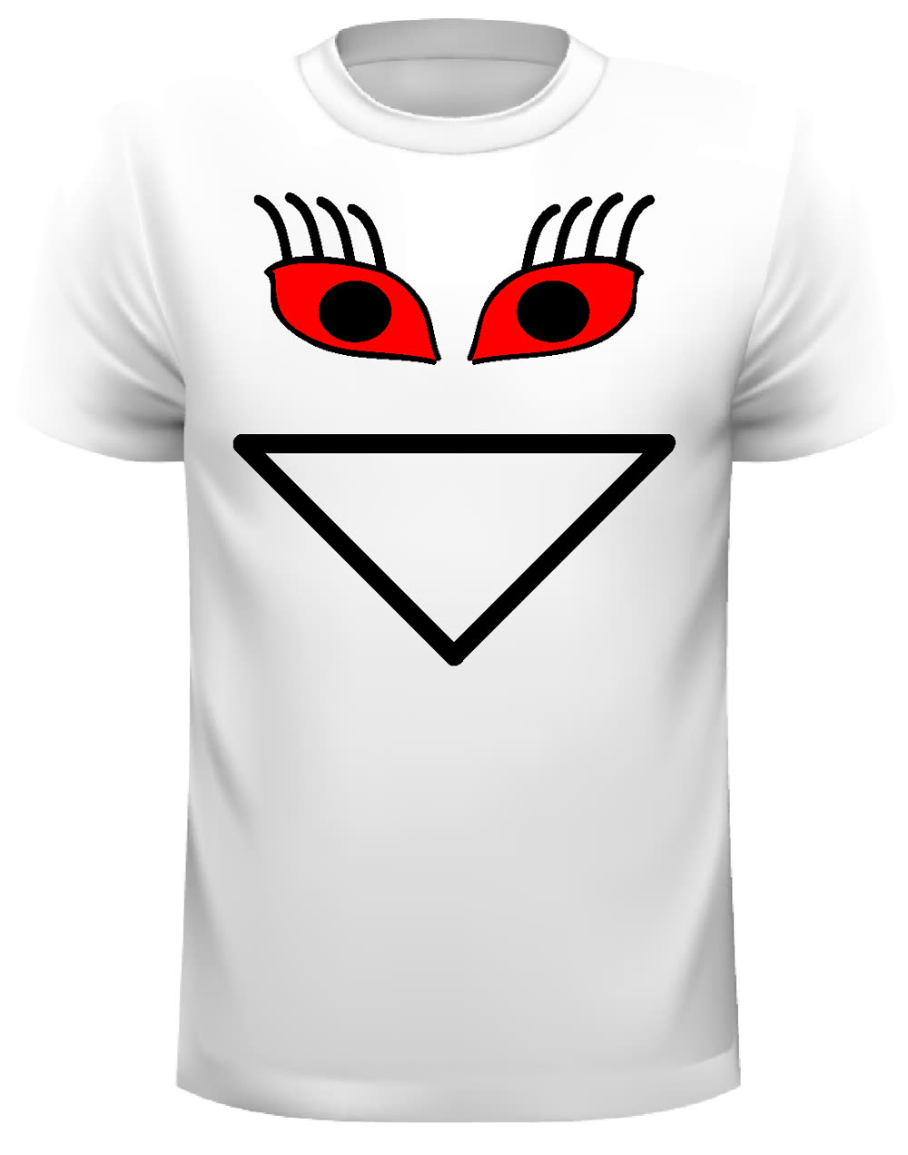 GrinEvil — T-shirt bianca — donna