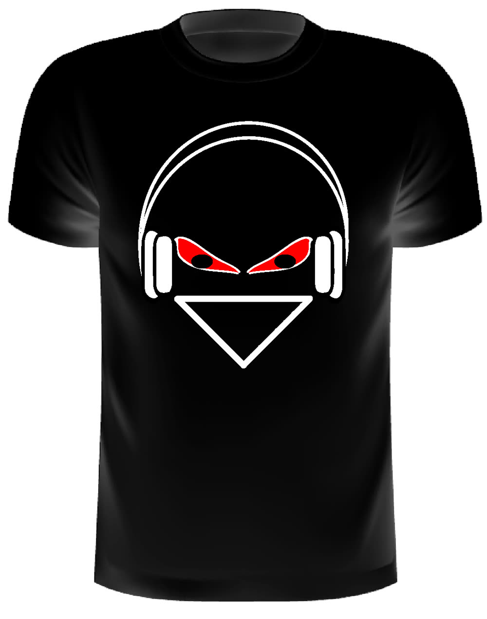 GrinEvil — DJ — t-shirt nera uomo