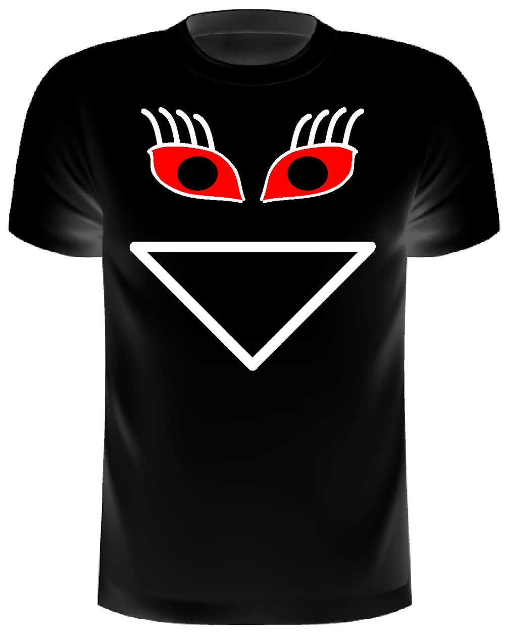 GrinEvil — T-shirt nera — donna