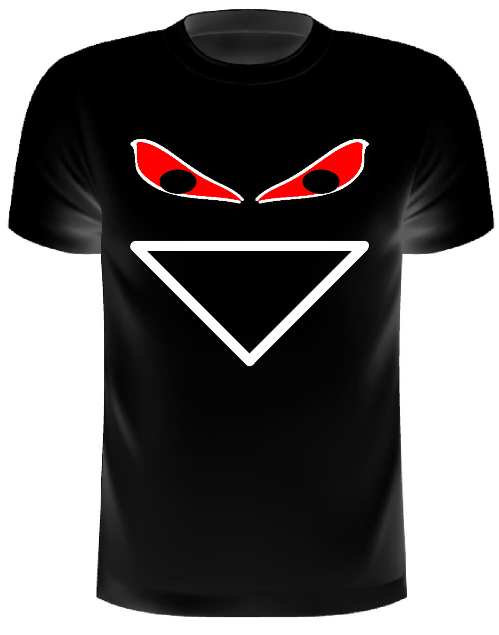 GrinEvil — T-shirt nera — uomo